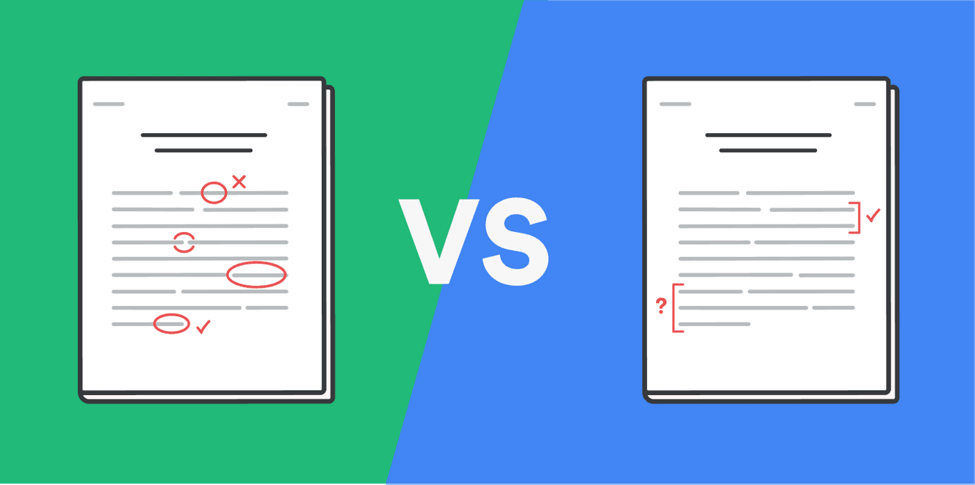 Content Editing vs. Proofreading: Understanding the Difference hero image